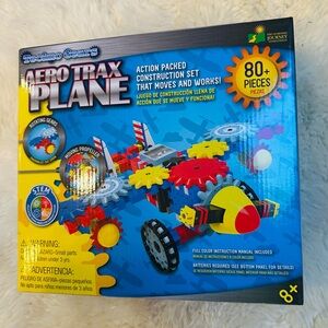 Techno Gears Aero Trax Plane 80+ Pieces